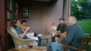 the tasting crew